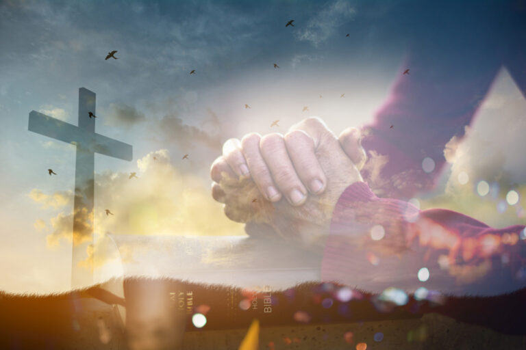 The,Old,Woman's,Closed,Hand,Is,Prayer,And,Thank,God