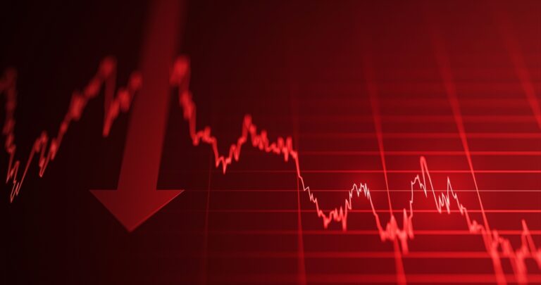 Down,Crisis,Financial,Business,Market,Graph,On,Investment,Economy,Finance